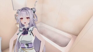 What is it like to peek at a virtual anchor taking a bath [Tang Jiuxia]