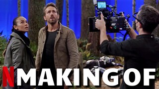 Making Of THE ADAM PROJECT - Best Of Behind The Scenes & Funny Cast Moments With Ryan Reynolds