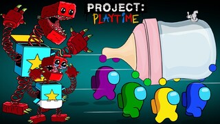 어몽어스 VS Boxy Boo PROJECT PLAYTIME, Baby Boxy Boo| among us zombie collection - AMONG US ANIMATION 40