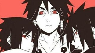 Indra dan Madara sama-sama bersaudara, namun Sasuke adalah adik laki-laki.