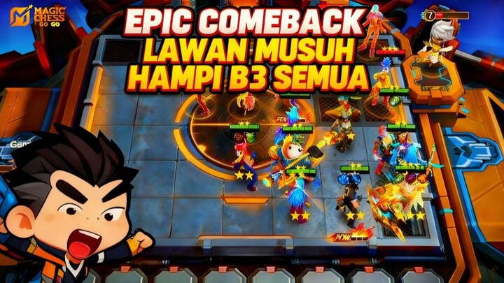 PADAHAL MUSUH UDAH PEDE BAKAL MENANG 🤣 | MCGG | COMMANDER CHOU