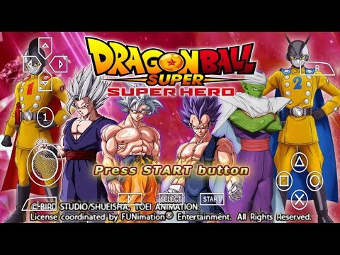 NEW Dragon Ball Super PPSSPP ISO DBZ TTT MOD With Permanent Menu & Gohan Beast!