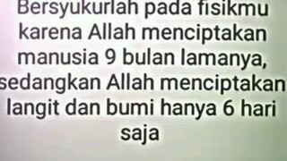 bersyukurlah