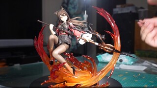 Arknights Skyfire Figure Unboxing + Review (Approximately)!! Lightning Strike at the Opening!! [Plas