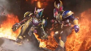 A list of Kamen Riders with Trinity forms