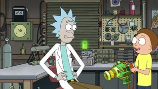Senjata aneh kakek? Rasanya seperti sengaja mempermainkan Morty.
