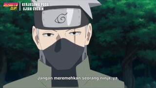 Barrier Penyegel! Kerjasama Murid Akademi di Ujian Genin!