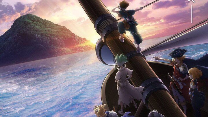 "Dr. STONE" season 3 begins on April 6 and will be split 2-cour.