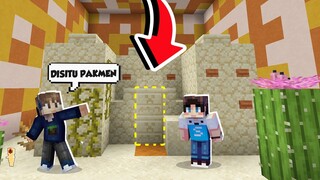 CARA KOCAK MENCARI BUTTON PALING SUSAH DICARI DI MINECRAFT!!!