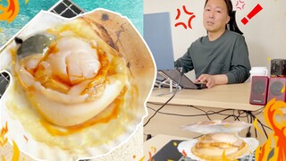 【Japanese Office Cooking】Hey, hey, hey, hey, hey...! Don't eat it all yourself, you hear?! (Presiden