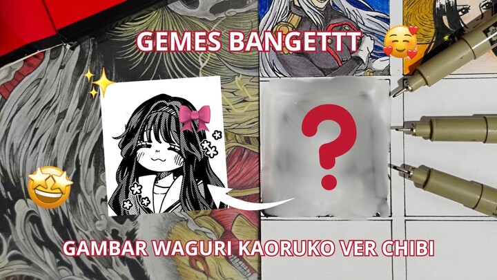 BERKUMPUL LAH WAHAI PARA KARBITT😹    Draw Waguri dari The Fragrant Flower Blooms with Dignity