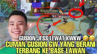 TERBANG KEBASE LAWAN ALA FANNY KWKW!!GUSION JESS MAH LEWAT??