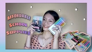 Back to School Mini Haul (2020) 700 PESOS LANG???? | Angelay Vlogs♡