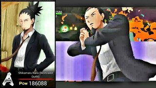 NxB NV : Shikamaru Nara (Bestowed Outfit) Gameplay [ Attack Mission ]