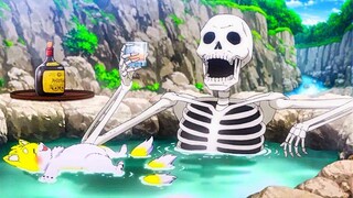 LALAKING GAMER NAGISING BILANG ISANG SKELETON HERO | Anime Recap Tagalog