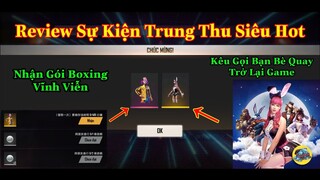 [Garena Free Fire]/Review Sự Kiện Trung Thu Nhận  Gói Boxing Nữ Siêu Đẹp Server Đài Loan.