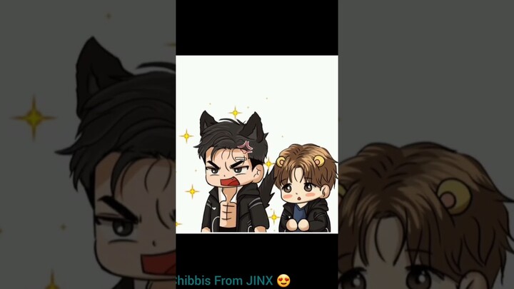 🚩Joo Jaekyung ☺Kim Dan Chibbis 💕#Jaekung #kimdan #Jinx Manga #JinxAnime #JinxFanart #jinx