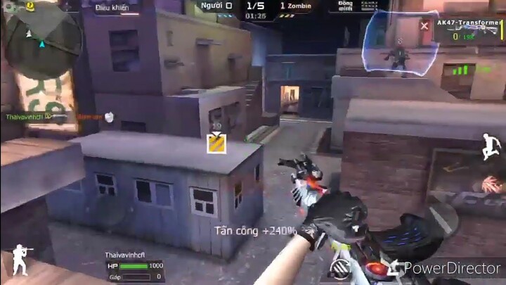 Cf mobile/CF Legends | thủ lấy top, Ak-Trans | Zombie V4 Làng Argion.