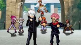 The white-haired group vs. the red-haired group, Gojo Satoru vs. Su Nuo are reproduced!