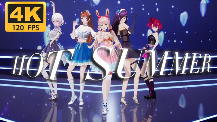 【4K120FPS】『F(X)』“Musim panas harusnya Hot Summer💜”【Tarian kelompok EOE | Cover tarian】