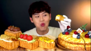 Bánh Crepe Dâu Chuối Bắp #amthuc #monngon