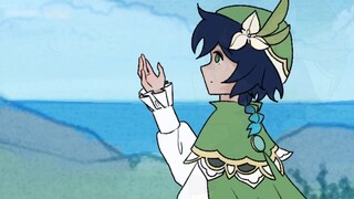 [Breeze and Boy] I turned into the wind, and stay by your side