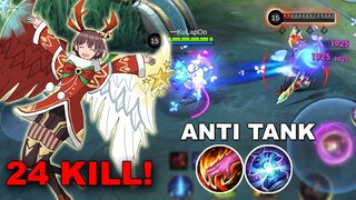 Lunox Destroying Mythical Immortal | Lunox Meta 2024 | Mobile Legends