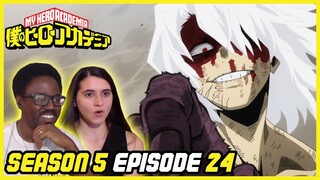 TOMURA SHIGARAKI: ORIGIN! | My Hero Academia Season 5 Episode 24 Reaction