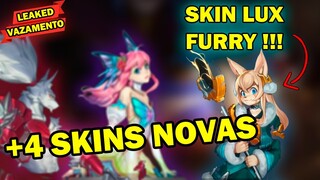 FURRY LUX & FURRY YASUO | Skin Leaks | Big Bad Bear | League of Legends