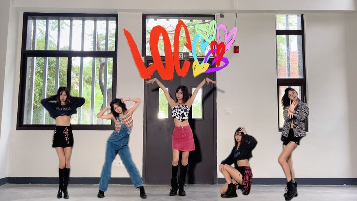 【小泥巴】ITZY疯批美人回归LOCO全曲慢翻 | 4.5套换装 | 礼志位舒适力度翻跳:D