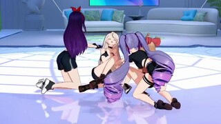 I love watching girls pulling their hair out! (ps: Xiaowan's angry voice is so handsome!!)