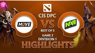 Game 2: Natus Vincere vs One Move (BO3) DPC EEU 2022 Tour 3: Division I