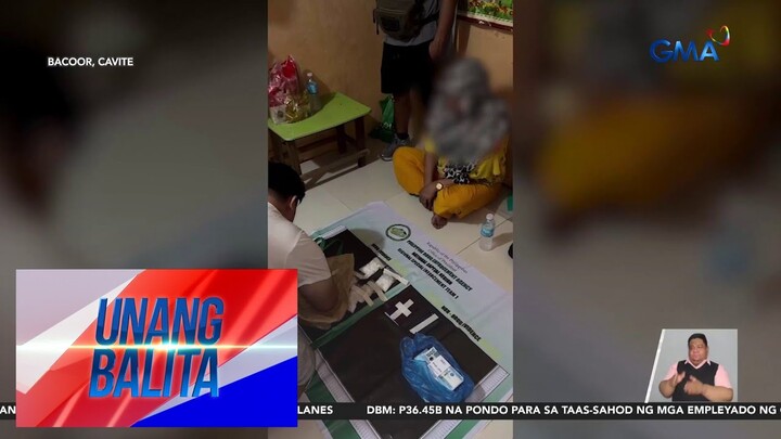 Ginang, arestado matapos makuhanan ng umano;y shabu sa Brgy. Molino 2 | Unang Hirit