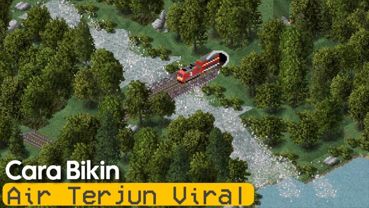 Cara Bikin Air Terjun Viral di TheoTown