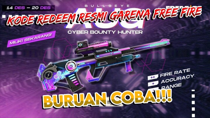 WAJIB COBA ❗ KODE REDEEM SKIN AUG CYBER HUNTER GRATIS 😱 WOW !!