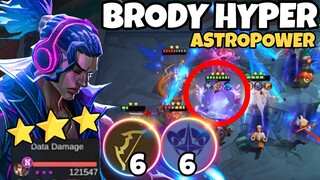 3 STAR BRODY ASTRO 100K DAMAGE ! 6 ARCHER 6 ASTRO ! MAGIC CHESS