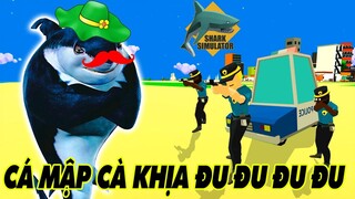 Shark Simulator | CON MẬP NGÁO ĐÁ LÊN BỜ CÀ KHỊA QUẨY TUNG THÀNH PHỐ VỚI STYLE ĐI BIỂN MÙA HÈ