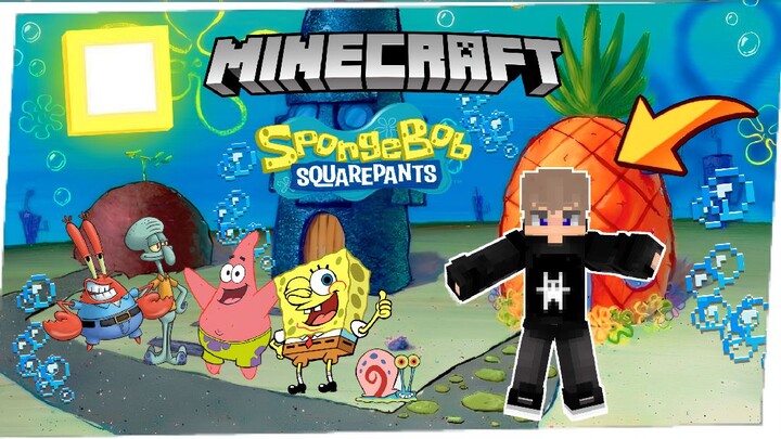 Minecraft Tapi Aku Pergi Ke Dunia SpongeBob