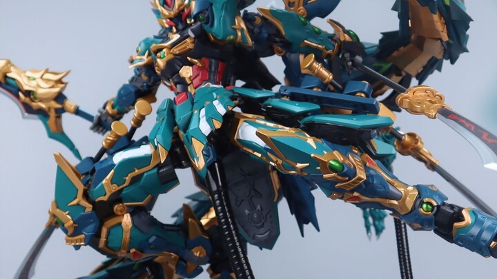 Tibetan Road model sacred beast blue dragon alloy finished product
