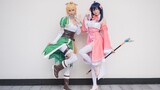 [Dance]Duo Dance in Anime Character Costume|BGM: Call Me Call Me