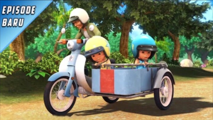 Upin & Ipin : Motor Kapcai Atok full | HD