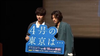 [Vietsub] -Tokyo in April is...- Phát sóng trực tiếp sự kiện trước giờ lên sóng!