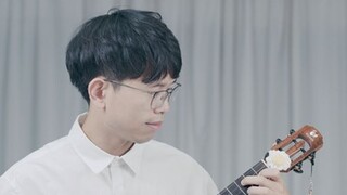 I am very happy! "Cang Lan Jue" love theme song "Jue Ai" ukulele fingerstyle cover by Jann Wen-ting