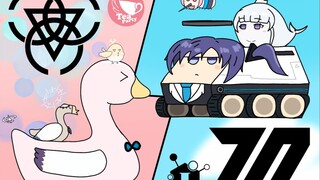 Round2 优香·车 VS 未花·车 【蔚蓝档案小动画】