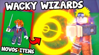 NOVO ITEM ANIME NO WACKY WIZARDS!! COMO PEGAR O ITEM SECRETO (ROBLOX)