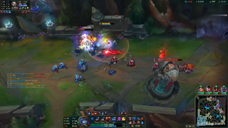 cặp đôi đường dưới samira và thresh cực phối hợp trong liên minh #game