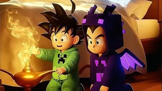 Ngộ Không biến thành Siêu Sai Ajin dọa Frieza chạy mất.