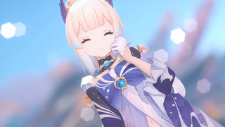 【4K / Genshin Impact MMD】 โคโคมิ / DEEP BLUE SONG