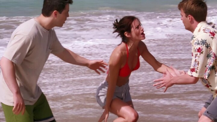 What happened to the three of them at the beach?