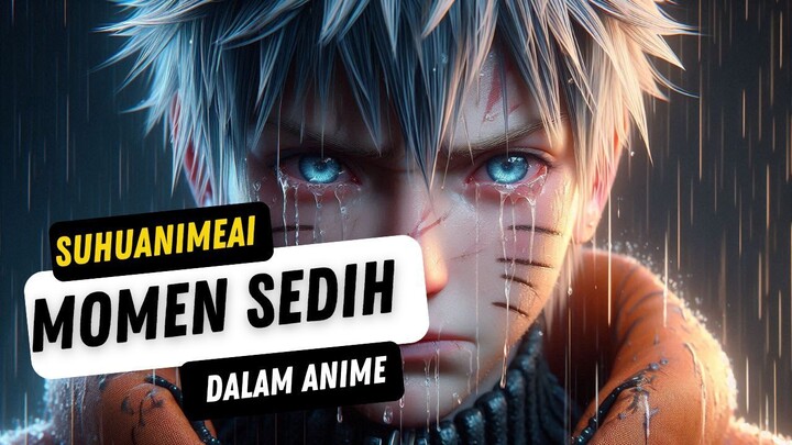 Momen sedih dalam anime  - BUKAN NIATKU - IKLIM Cover AMV